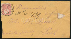 1872 Réznyomat 5kr + 5kr pár Samuel Schiller párkányi keresked? ...