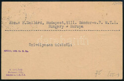 1932 Katapult légi levelez?lap 2,44P bérmentesítéssel az Európa ...