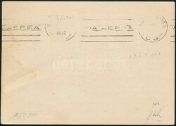 1932 Zeppelin 1. dél-amerikai útja levél Buenos Airesbe / Zeppelin ...