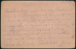 1916 Tábori posta levelez?lap / Field postcard "K.u.k. ...