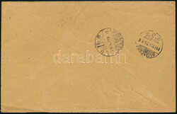 1916 Ajánlott tábori levél / Registered field post cover "M.KIR. ...