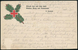 1916 Tábori posta levelez?lap "K.u.K. HEERESBAHN BETRIEBS-ABTEILUNG ...