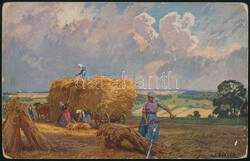 1919 Tábori posta képeslap / Field postcard "VÖRÖS HADOSZTÁLY"