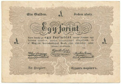 1848. 1Ft "Kossuth bankó" T:F / Hungary 1848. 1 Forint "Kossuth ...