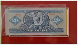 1975. 20Ft aranyozott Ag bankjegyveret (217,73g/7 uncia/0 ...