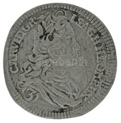 Csehország / Történelmi tartomány 1730. 3kr Ag "VI. Károly" (1 ...