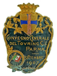Olaszország 1907. "Convegno Generale del Touring Cl. Parma - ...