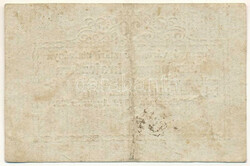 Rozsnyó 1849. 20kr "Rozsnyó város pénztári utalványa" jobb ...