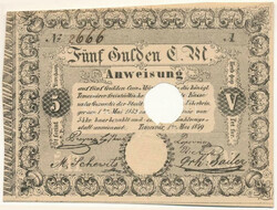 Temesvár 1849.05.01. 5G "A 2666" érvénytelenít? lyukasztással T ...