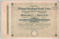 Budapest 1916. "K?bányai G?ztéglagyár-Társulat Pesten" huszonöt ...