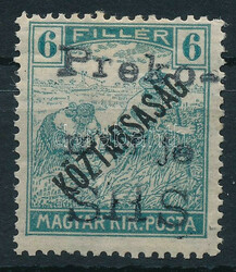 6576: Hungary Local issues 1919-1921