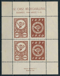 6535: Hongrie - Souvenir / miniature sheetlets