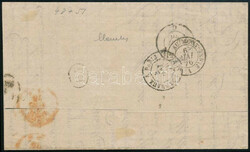 1876 Levél Nápolyba / Cover to Naples