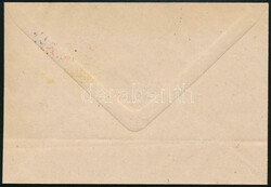 1950 DEBRIA blokk címzetlen borítékon alkalmi bélyegzéssel / Mi ...