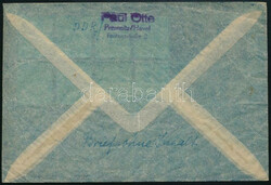 1954 Légi levél Budapestre / Airmail cover to Hungary