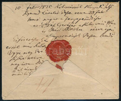 1825 Franco, piros / red "V.CLAUSENBURG"