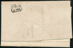 1830 Portós levél "OROSHAZA" - PESTH (Gudlin 150 p)