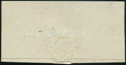 1830 Hivatalos levél kék / blue "PÉCSVÁR" - Pécs (Gudlin 200 p)