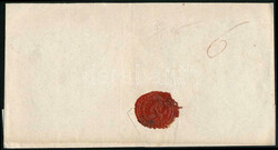 1841 Portós levél "HAHOT" - Révkomárom (Gudlin 200 p)