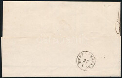 ~1864 2kr levélen / Mi 30 on cover, "KRONSTADT" - "HERMANNSTADT" (22 ...