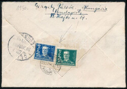 1930 Légi levél Kolozsvárra / Airmail cover to Romania