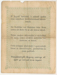 1848. 2Ft "Kossuth bankó" "GF. 75444" T:F kis anyaghiány / Hungary ...