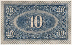 1919. augusztus 9. 10K "F 2026 24607" T:UNC,AU / Hungary 9th August ...