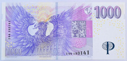 Csehország 2008. 1000K "I44 193141" T:UNC Czechia 2008. 1000 Korun ...