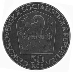 Csehszlovákia 1970. 50K Ag "Lenin születésének 100. ...