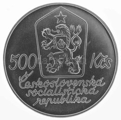 Csehszlovákia 1987. 500K Ag "Josef Lada születésének 100. ...