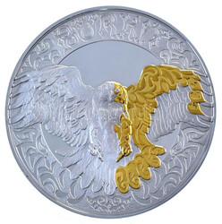 Kazahsztán 2022. 5000T részben aranyozott Ag "Kultikus nomád ...