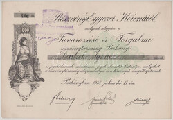 1918. Párkány "Fuvarozási és Forgalmi részvénytársaság" ...