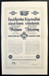 1929.Románia / Kolozsvár "Mez?gazdasági Bank és ...