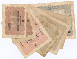 Hét darabos bankjegy tétel az 1848-as szabadságharc id?szakából, ...
