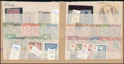 Finnország kis tétel, közte klasszikus bélyegek / Finland small ...