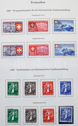 1881-1980 Svájc szinte teljes használt gy?jtemény, Pro Juventute ...
