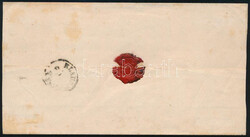 1858 10kr levélen Kolozsvárra / Mi 14 on cover, "MAROS VÁSÁRHELY" ...