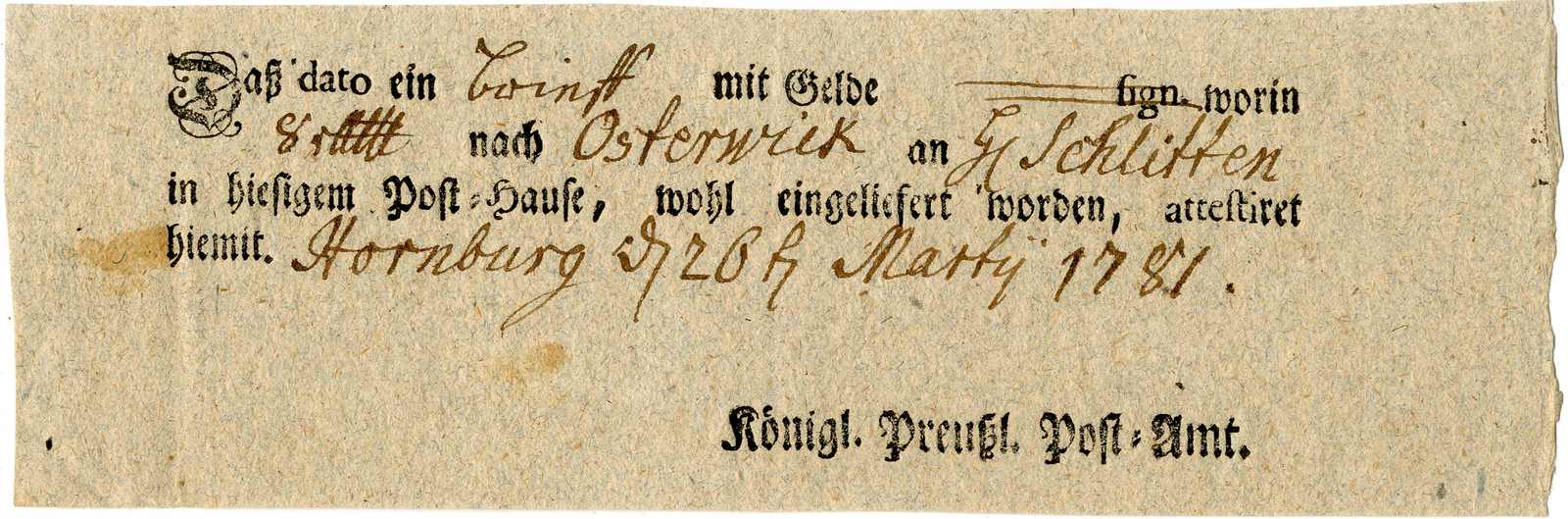 Lot 370 - Altdeutschland Preussen, Vorphilatelie - Karl Pfankuch & Co. auction #222 Lot 370 - Altdeutschland Preussen, Vorphilatelie - Karl Pfankuch & Co. auction #222