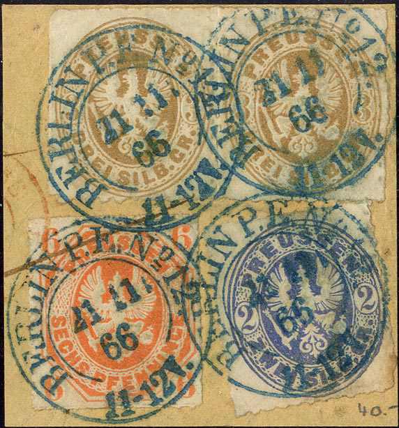 Lot 398 - altdeutschland preussen - Karl Pfankuch & Co. auction #222 Lot 398 - altdeutschland preussen - Karl Pfankuch & Co. auction #222
