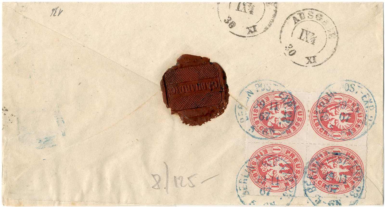 Lot 402 - altdeutschland preussen - Karl Pfankuch & Co. auction #222 Lot 402 - altdeutschland preussen - Karl Pfankuch & Co. auction #222