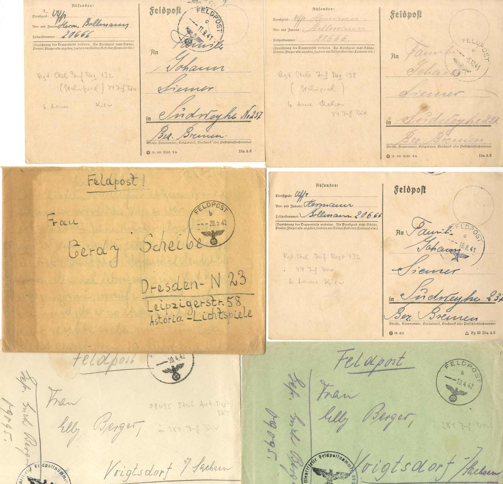 Lot 756 - feldpost ii wk - Karl Pfankuch & Co. auction #222 Lot 756 - feldpost ii wk - Karl Pfankuch & Co. auction #222