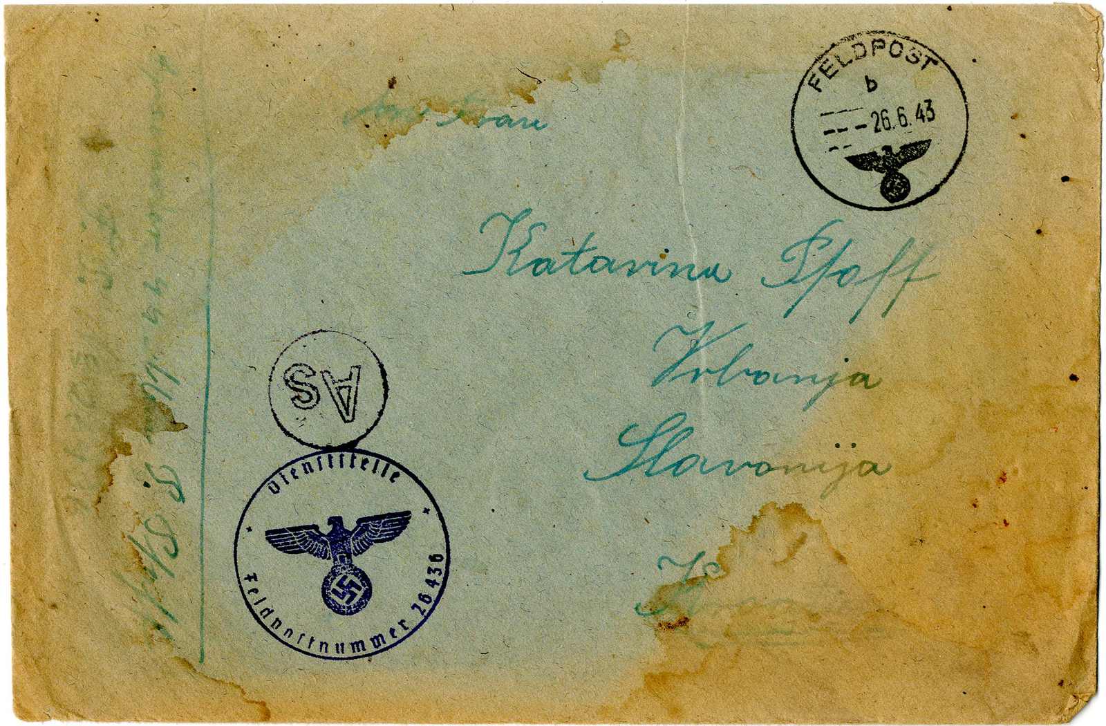 Lot 795 - feldpost ii wk - Karl Pfankuch & Co. auction #222 Lot 795 - feldpost ii wk - Karl Pfankuch & Co. auction #222
