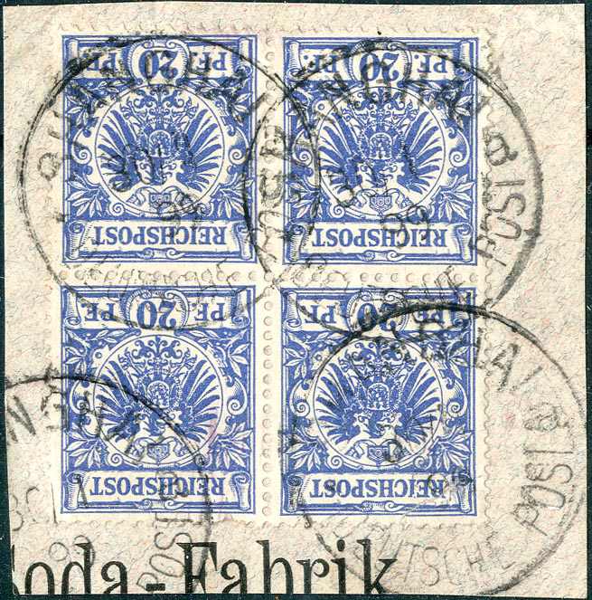 Lot 1307 - Deutsche Auslandspost China, Mitläufer - Karl Pfankuch & Co. auction #222 Lot 1307 - Deutsche Auslandspost China, Mitläufer - Karl Pfankuch & Co. auction #222