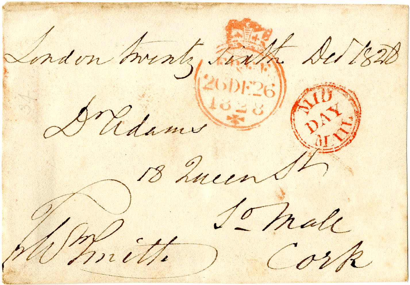 Lot 1778 - Irland, Vorphilatelie - Karl Pfankuch & Co. auction #222 Lot 1778 - Irland, Vorphilatelie - Karl Pfankuch & Co. auction #222