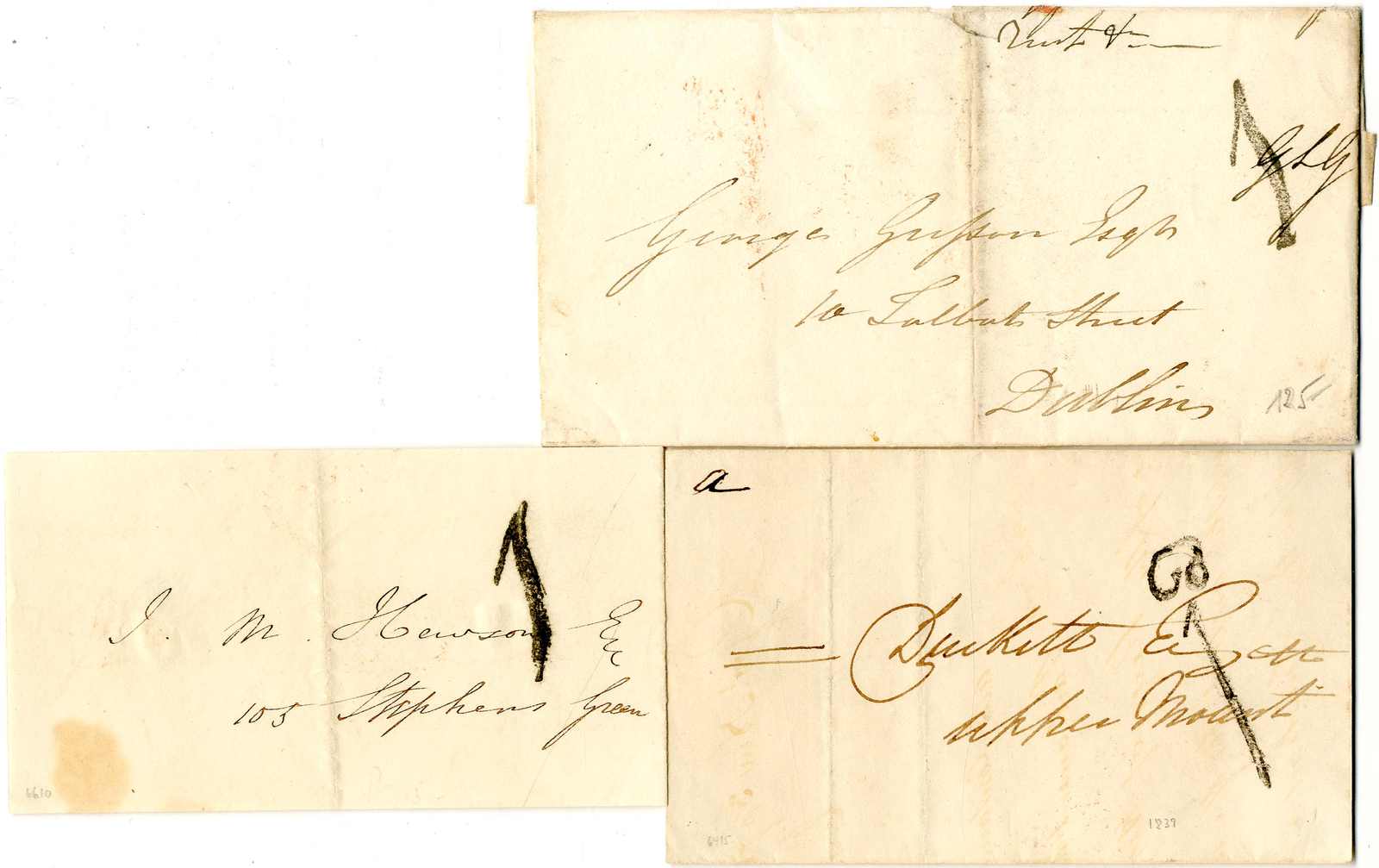 Lot 1783 - Irland, Vorphilatelie - Karl Pfankuch & Co. auction #222 Lot 1783 - Irland, Vorphilatelie - Karl Pfankuch & Co. auction #222
