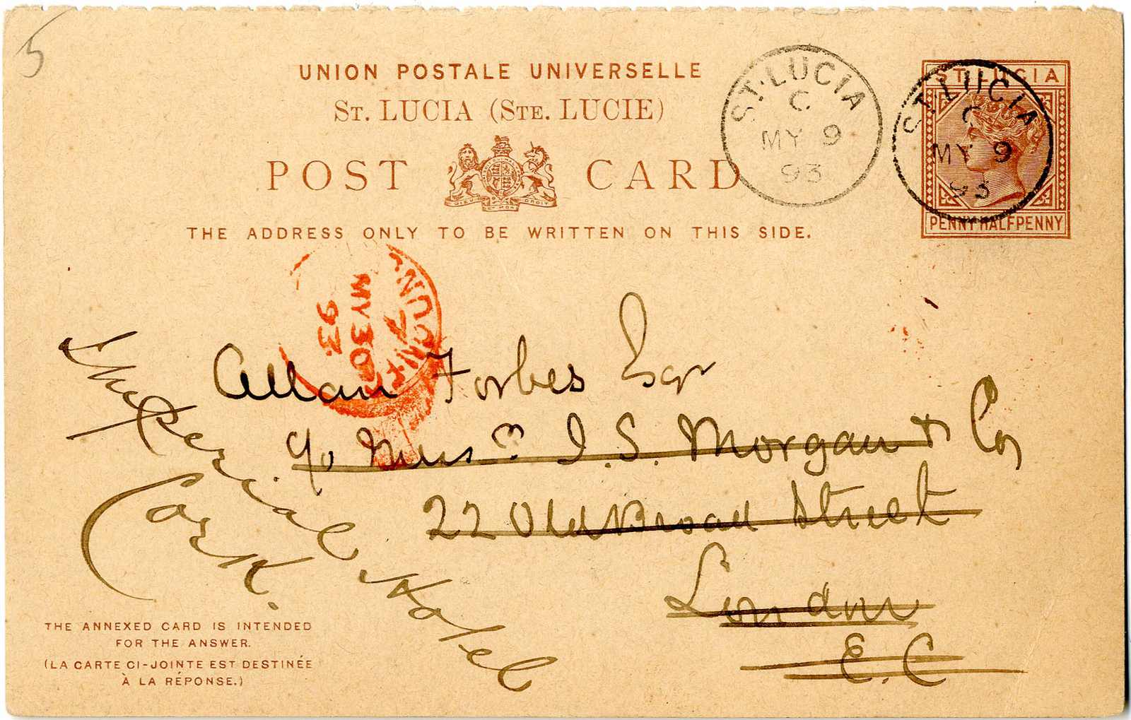 Lot 1791 - Irland, Ganzsachen - Karl Pfankuch & Co. auction #222 Lot 1791 - Irland, Ganzsachen - Karl Pfankuch & Co. auction #222