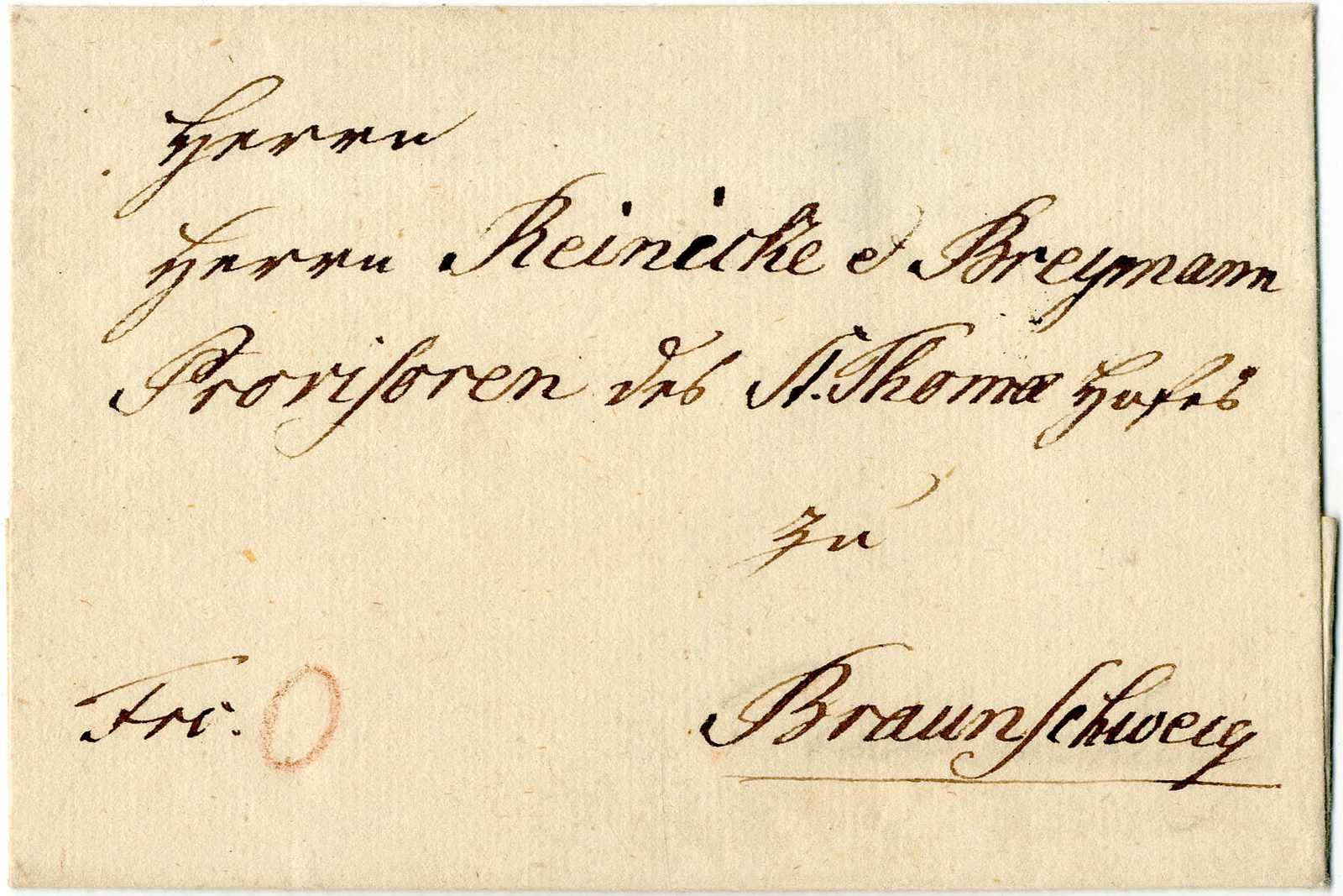 Lot 147 - Altdeutschland Braunschweig, Vorphilatelie  -  Karl Pfankuch & Co. auction #222