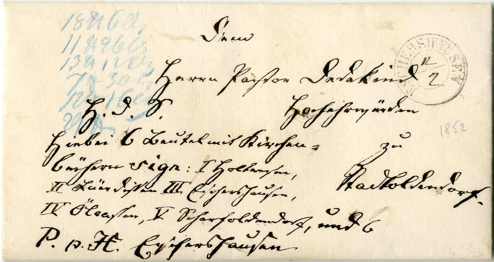 Lot 203 - Altdeutschland Braunschweig, Stempel  -  Karl Pfankuch & Co. auction #222