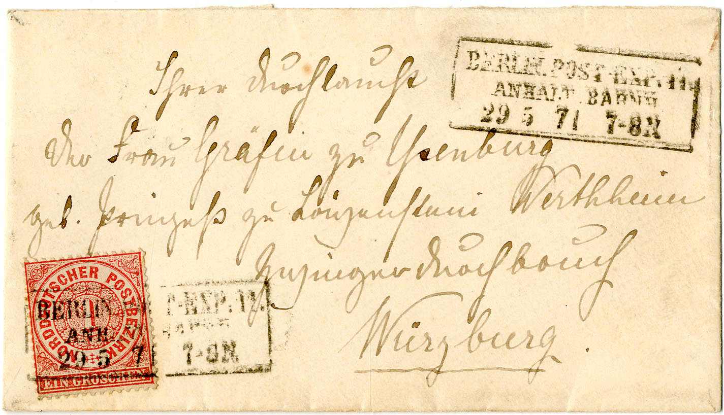 Lot 341 - altdeutschland norddeutscher postbezirk - Karl Pfankuch & Co. auction #222 Lot 341 - altdeutschland norddeutscher postbezirk - Karl Pfankuch & Co. auction #222