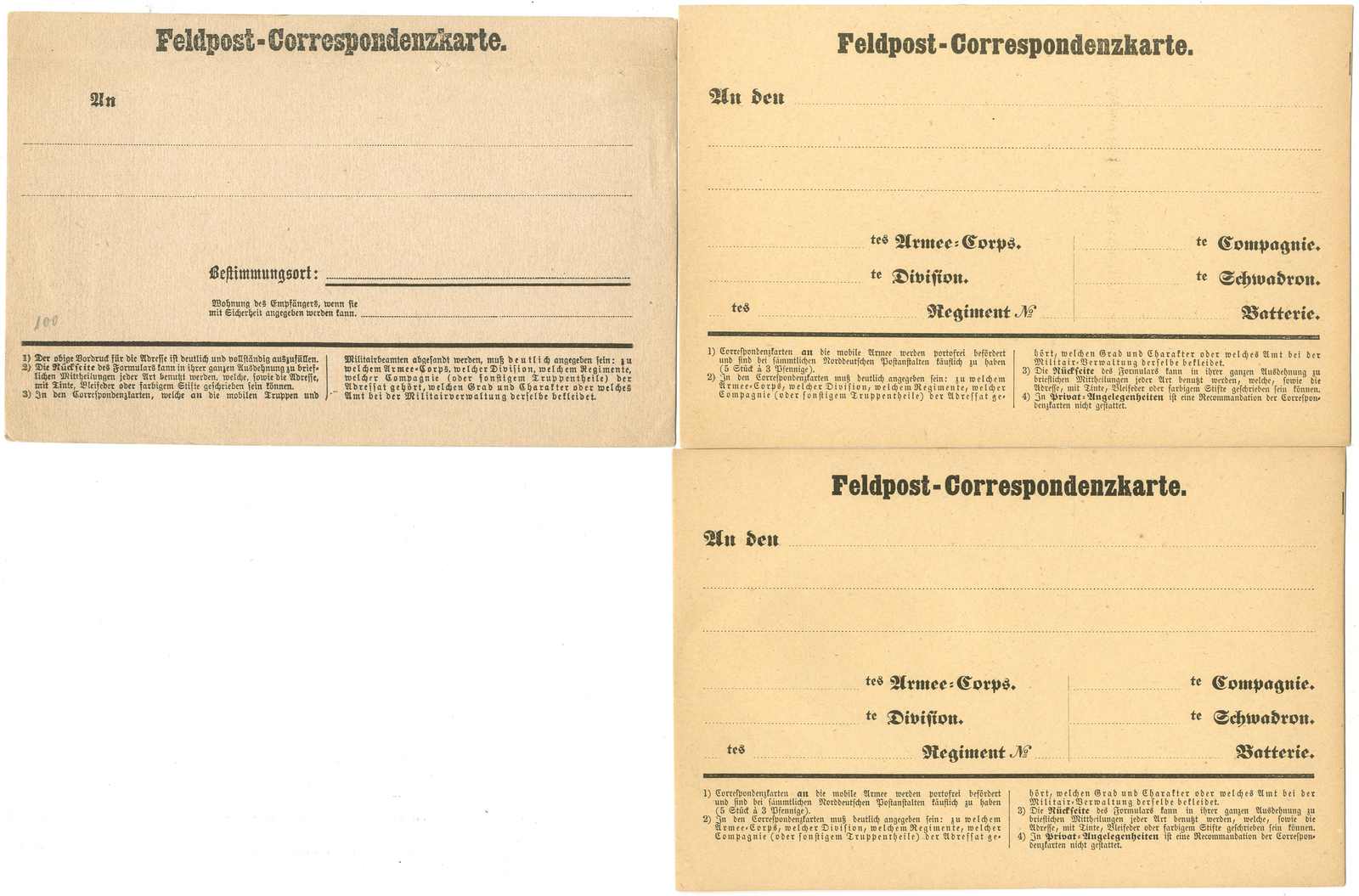 Lot 359 - Altdeutschland Norddeutscher Postbezirk, Ganzsachen - Karl Pfankuch & Co. auction #222 Lot 359 - Altdeutschland Norddeutscher Postbezirk, Ganzsachen - Karl Pfankuch & Co. auction #222